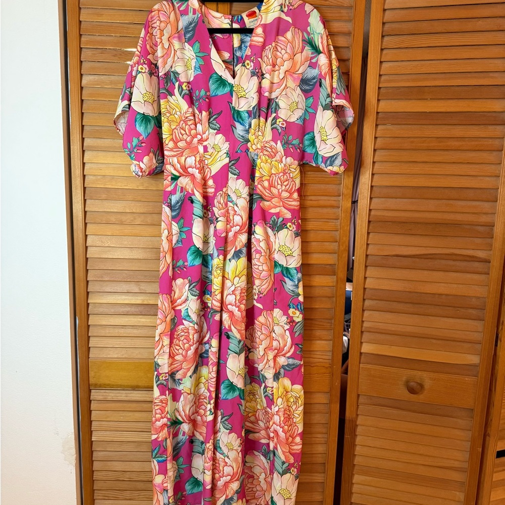 FARM Rio Pink Floral Jumpsuit